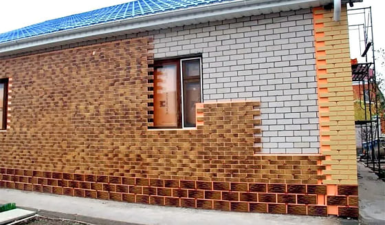 Варианты отделки фасада частного дома фото Варианты отделки фасада частного дома фото